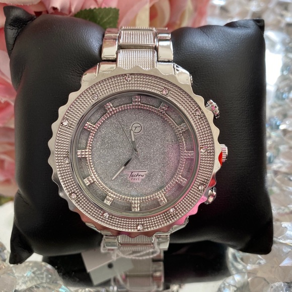 Big face men’s bling cuban big face watch